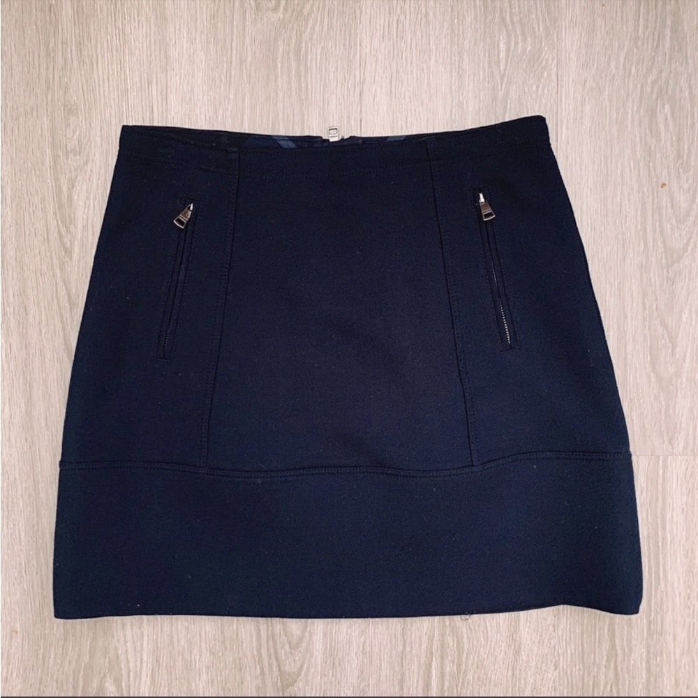 Burberry Navy Skirt Authentic